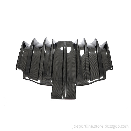 Carbon Fiber Rear Bumper Diffuser Lip Spoiler for BMW MINI Cooper JCW 3 Door
